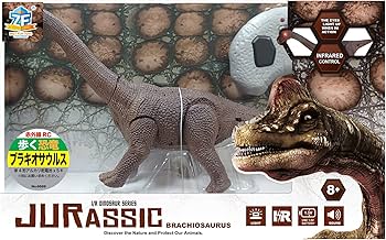 恐竜 Amazon | 童友社 赤外線RC 歩く恐竜 ブラキオサウルス 電動赤外線